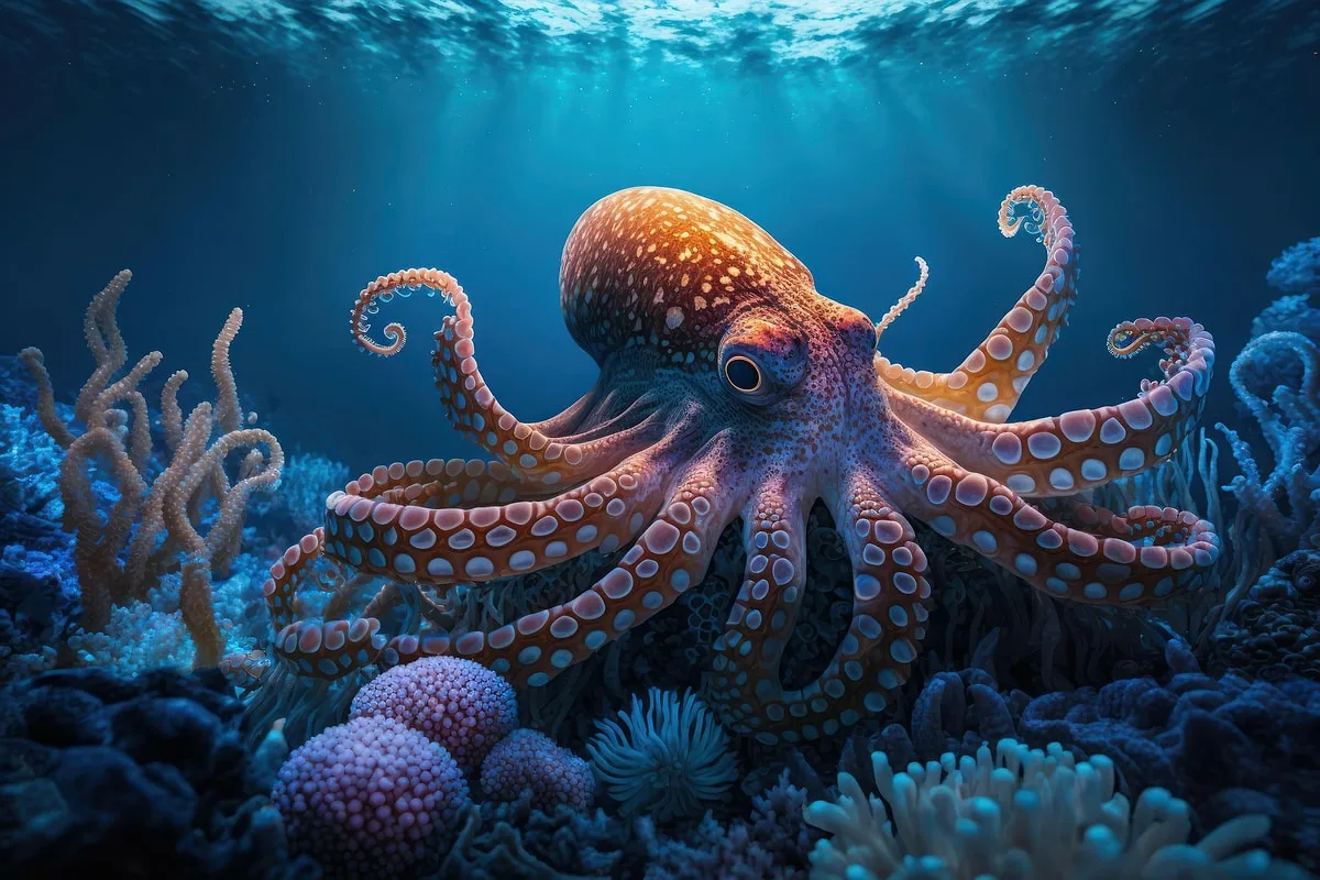 One Arm For Each Task: How Octopuses Demonstrate Their Surprising Intelligence