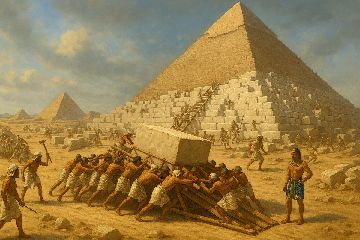 Revolution Surrounding The Pyramids Of Egypt: A Hypothesis About How They Were Built Could Change Everything